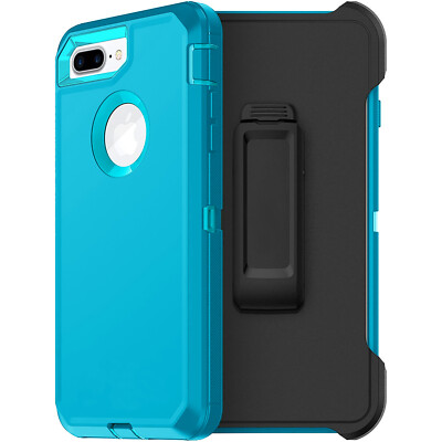 For Apple iPhone 7 / 8 Plus Case Screen Protector Series Fits Defender Belt Clip