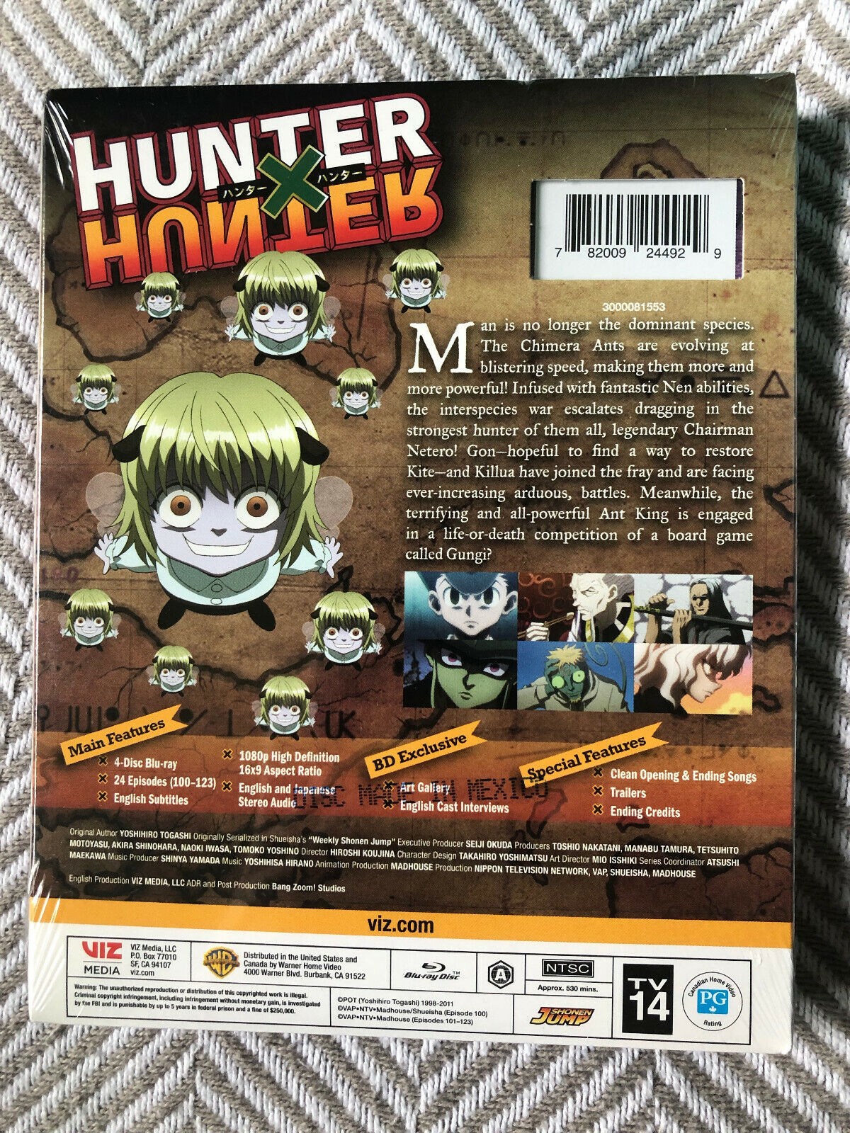 Hunter X Hunter Volume 6, Blu-ray Box Set, Episodes 100-123, Anime  782009244929