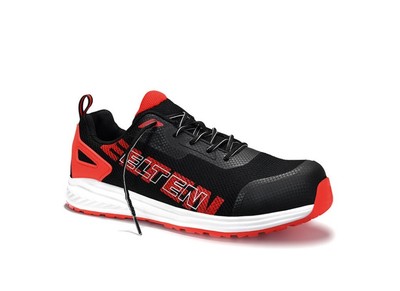 ELTEN Sicherheitshalbschuh BATIS black-red Low ESD S1P Arbeitsschuh 