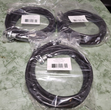 3 New Sets of 5Ft Washer Fill Hoses - 2 Hoses Per Set - Black - 3805FFB2