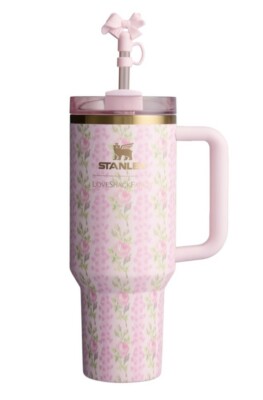 STANLEY love shack fancy 花柄 水筒 タンブラー New Stanley x LoveShackFancy Blooming Heirloom Pink 40oz