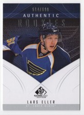 2009-10 SP Game Used Lars Eller Rookie 514/699 St. Louis Blues #142