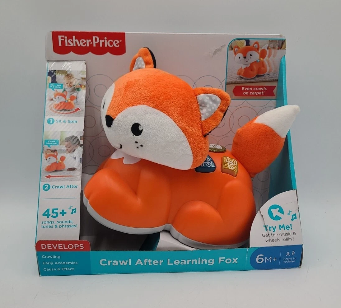 Fisher price crawl after learning fox sale
