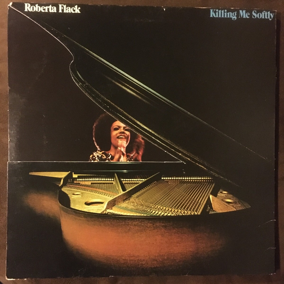 洋楽 Roberta Flack - Killing Me Softly (SACD) ROBERTA FLACK Killing Me Softly - 1973 Atlantic LP w/ Die-Cut
