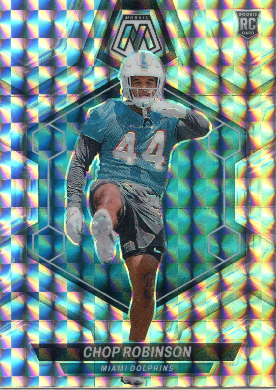 2024 Panini Mosaic - Rookies Chop Robinson #321 Mosaic Prizm (RC)
