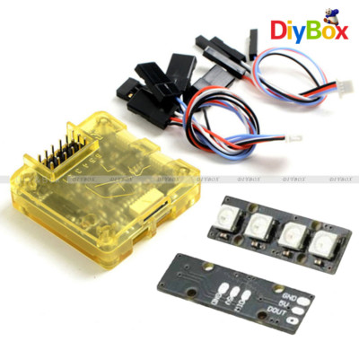 CC3D Flight Controller LED Strip with 4 WS2812B RGB LED 5050 Lamp For CC3D DIY
