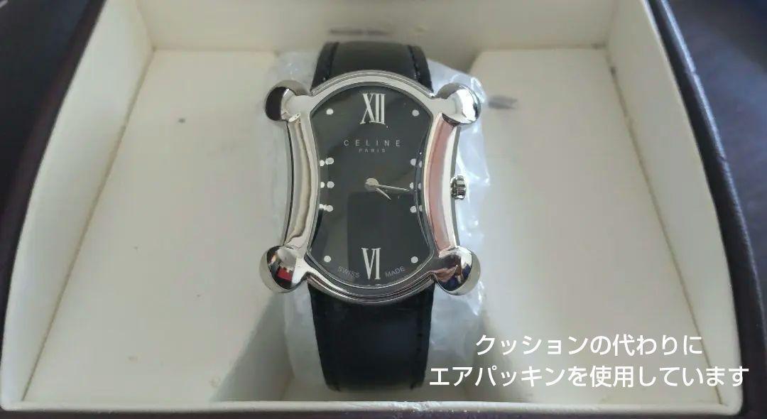 VINTAGE CELINE Black Watch Working From Japan | eBay VINTAGE CELINE Black Watch Working From Japan | eBay