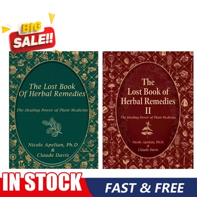 The Lost Of Book Herbal  RemediesThe Power of 800 Plants Medicine A5 Size-*!