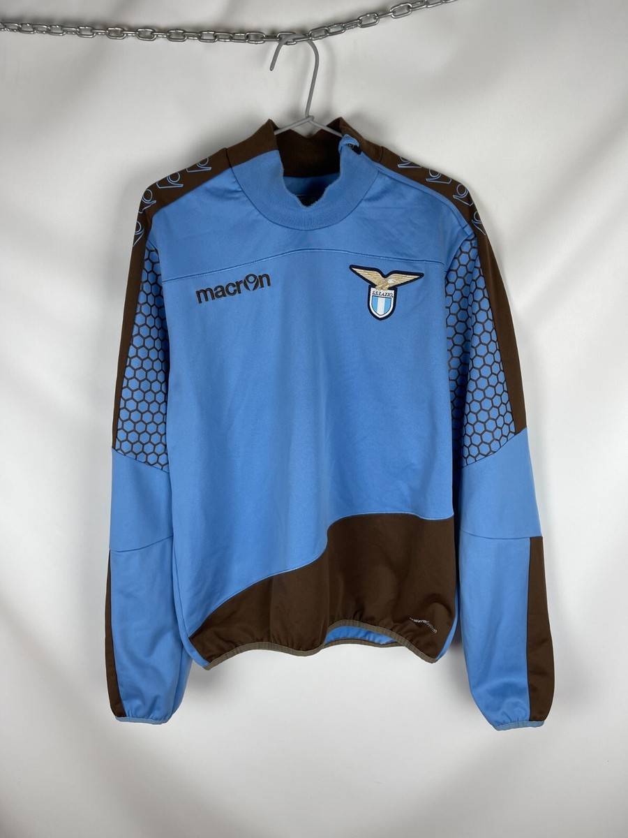 macron　マクロン　ラツィオ　トレーニングシャツ　L　セリエA　プラシャツ Macron vintage Lazio SS training long sleeve warm jersey | eBay