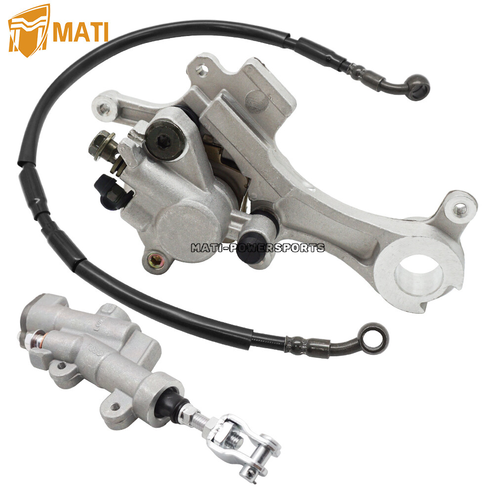 Rear Brake Caliper & Master Cylinder & Hose for Yamaha YZ125 YZ250/YZ250F YZ450F