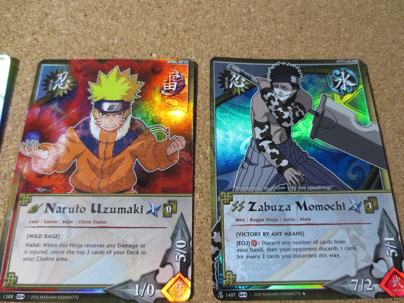 Kakashi Hatake & Iruka Umino - N-C012 - Rare - Unlimited Edition - Naruto  CCG Singles » Quest for Power - Goat Card Shop