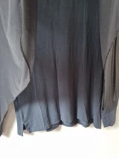 Postcard From Brighton Chiffon Overlay Batwing Blouse Top Size 1