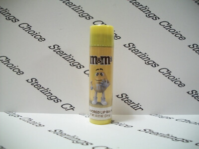 Yellow Peanut M&M Milk Chocolate Flavored Lip Balm