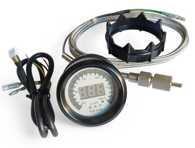 Abgastemperaturanzeige Ext Temperatur Anzeige Digital Motor Sensor #G138