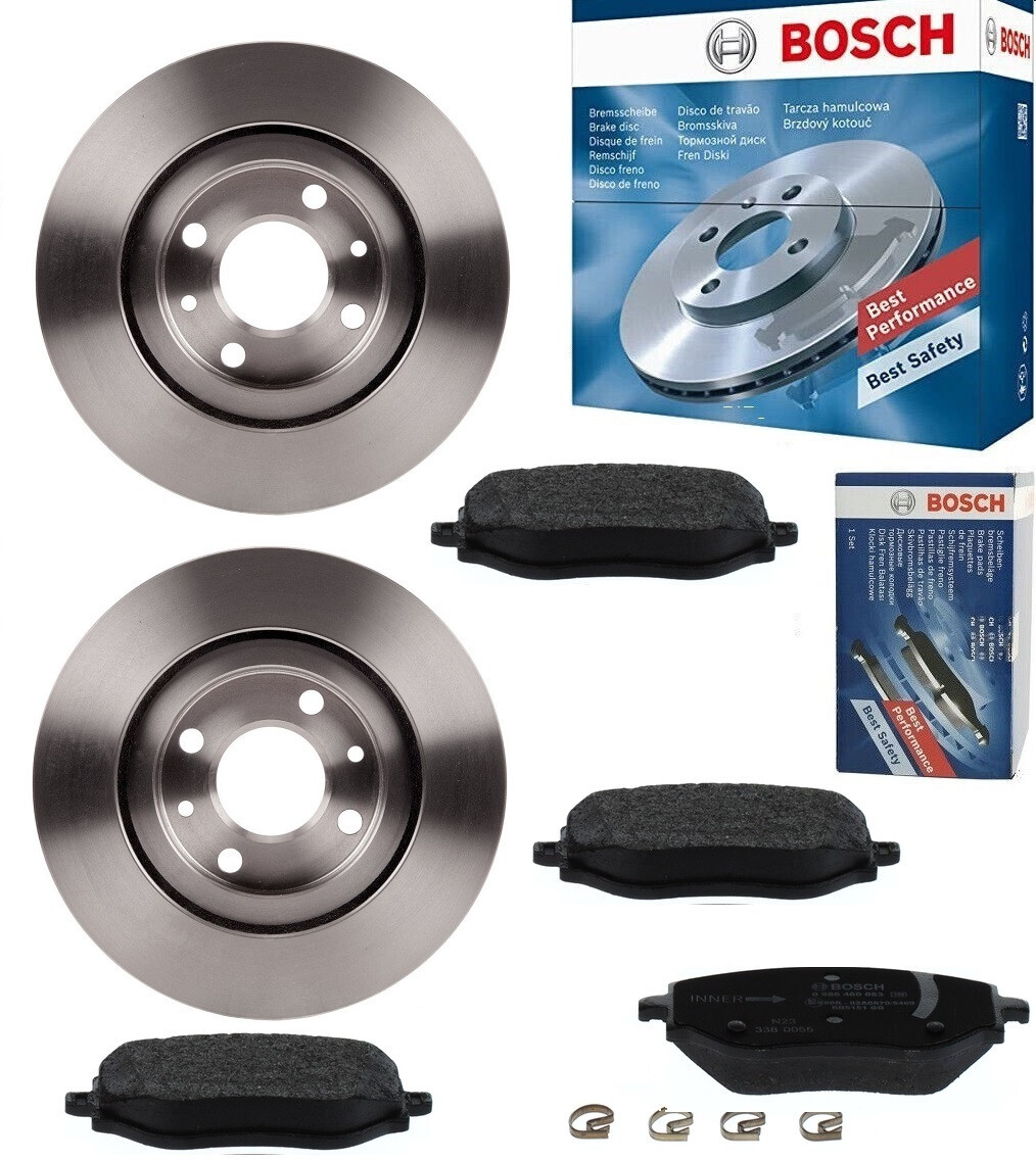 Bosch Juego de frenos DELANTEROS discos de freno + pastillas para OPEL TIGRA TwinTop 1.4
