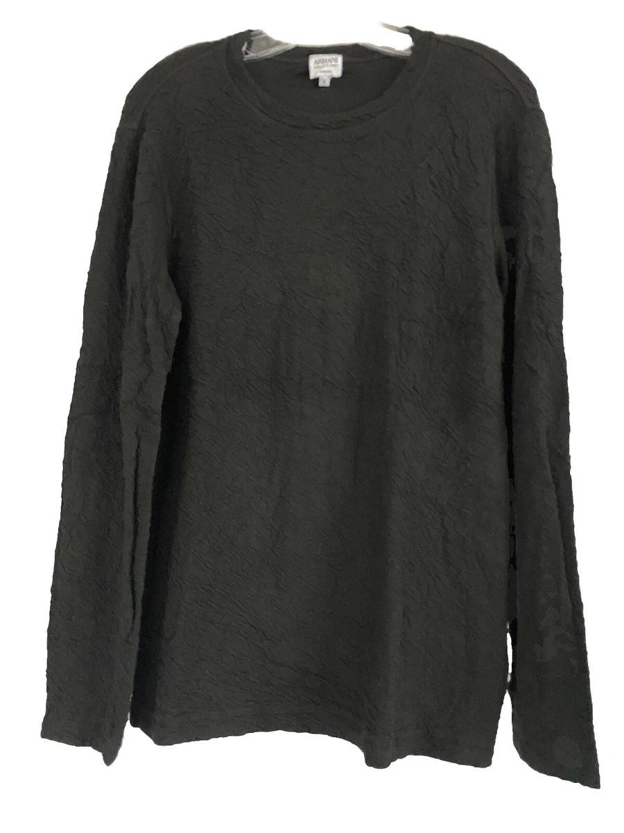 Armani Collezioni Long Sleeve Black Shirts for Men for sale | eBay