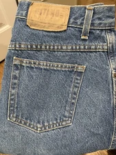 Vintage GITANO Jeans Size 12 Long High Rise Waist Mom Made In Mexico 100% Cotton