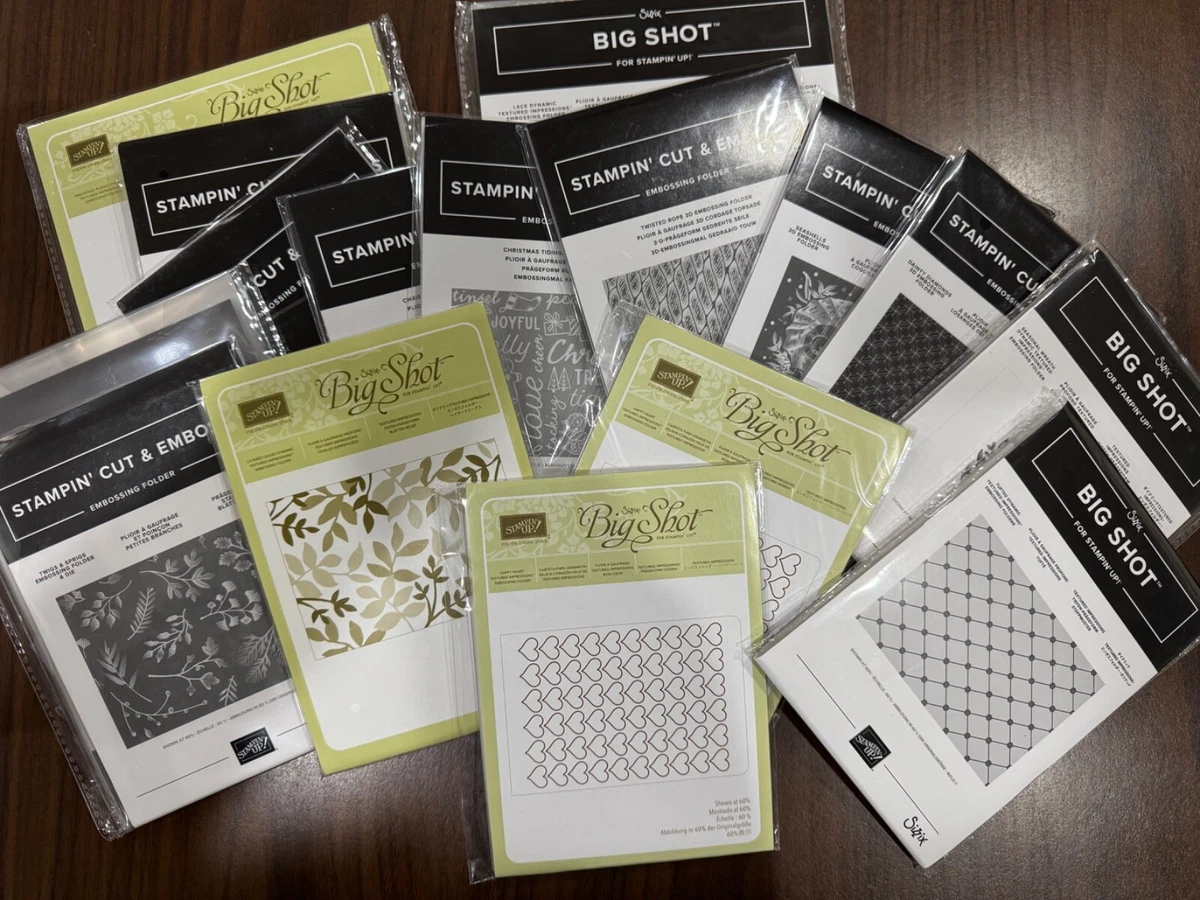 Stampin Up Embossing Folders for sale | eBay