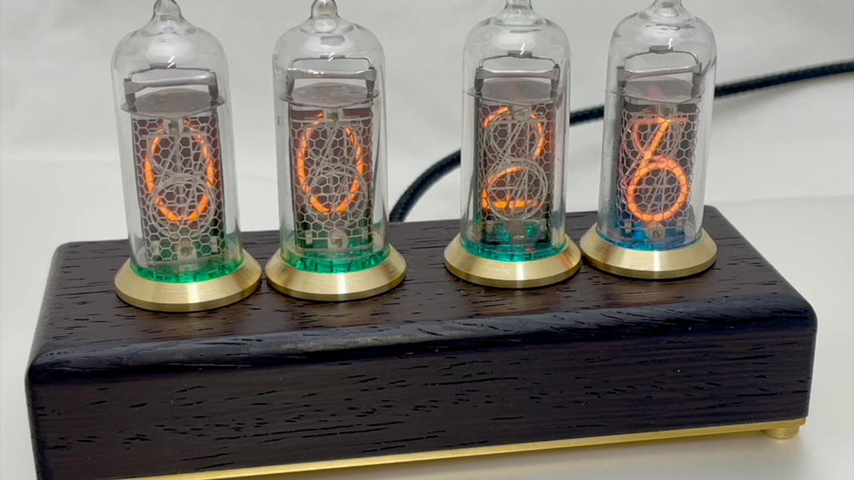 Nxie Tube Clock IN-14 | eBay