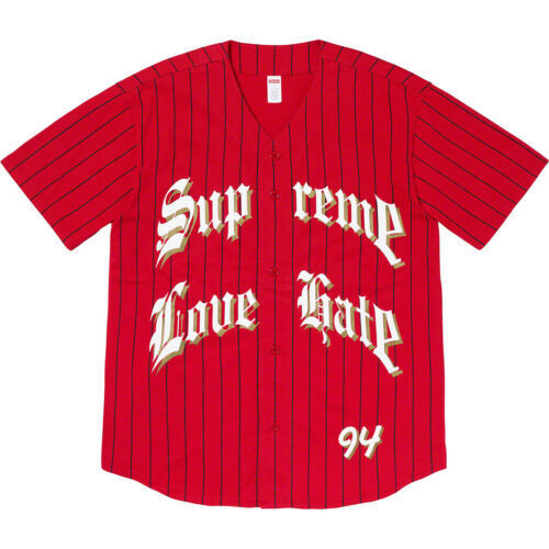 Supreme Don't Hate Baseball Jersey 2 Tone (Large) SS 2021 | eBay