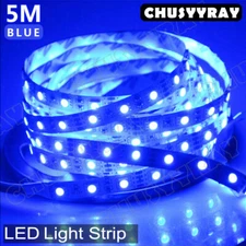 5M SMD2835 LED Strip Light Waterproof 300LEDs For Car Home Kicthen Bedroom Bar