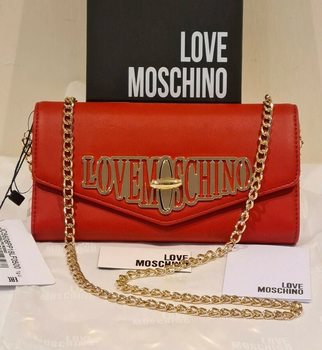 Chain detail deals turn lock bag