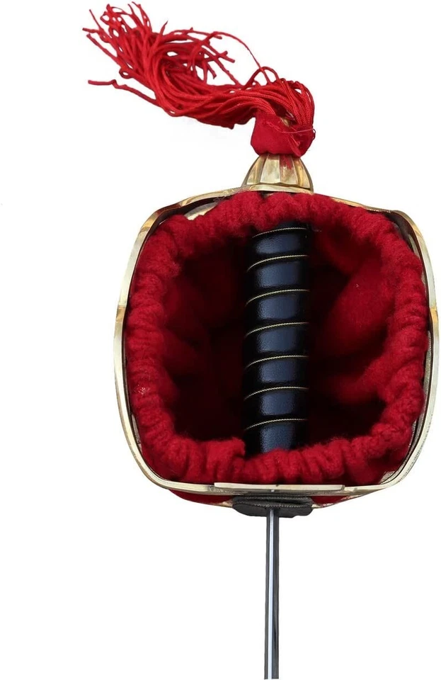 Cesta escocesa de latón de acero al carbono del siglo XVI con empuñadura espada ancha 41,5" Foto 3 de 4