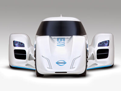 Cars 2014 nissan zeod rc supercar super race racing r Desk Mat Stitched