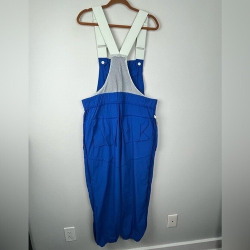 NWT Free People FP Movement Morning Meadow LARGE Royal Blue Combo Overall - Picture 8 of 16