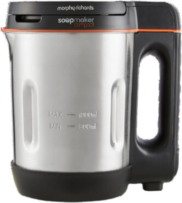 Kompakter Suppenbereiter, Mixen & Kochen Smooth & Chunky Suppe, Smoothies, Black & Stainl