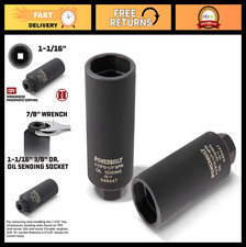 38 Drive Oil Pressure Sending Socket - 1-116 78 Wrench 2-58 Recess