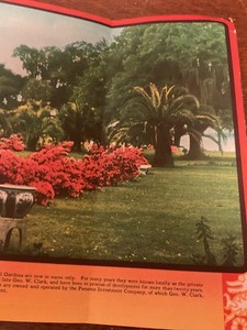 c1940 Florida's Oriental Gardens Jacksonville Florida Brochure