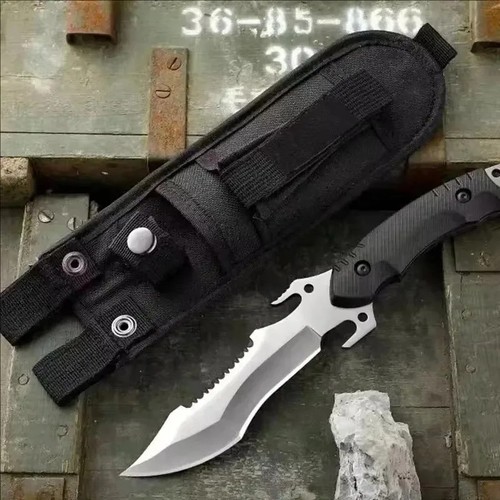 Fighting Combat Tactical Assault Knife Stainless Steel Fighter Self Defense - Bild 2 von 17