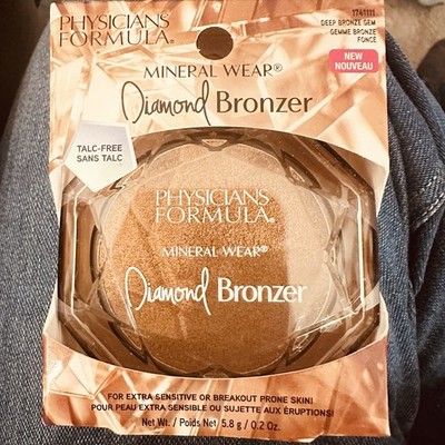 Physicians Formula Mineral Wear Diamond Bronzer ~ Deep Bronze Gem 1741111