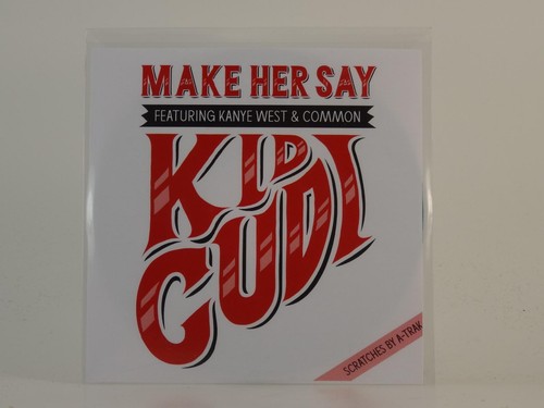 KID CUDI FT KAYNE WEST AND COMMON MAKE HER SAY (H1) 1 Track Promo CD Single incl