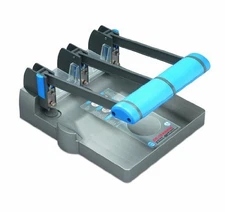 Carl Xhc-150 Extra Heavy-duty Hole Punch - 3 Punch Head[s] - 150 Sheet Capacity