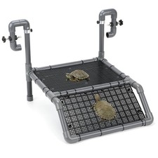 Large Turtle Basking Platform for 55-150 Gallon Tanks, Tank-Mounted Aquarium ...