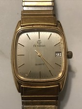VINTAGE ARMITRON 20/2180 WATCH Champagne Tone. And Gold.