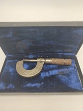 Vintage Central Tool Works Micrometer Made In USA 50s Old School Tools