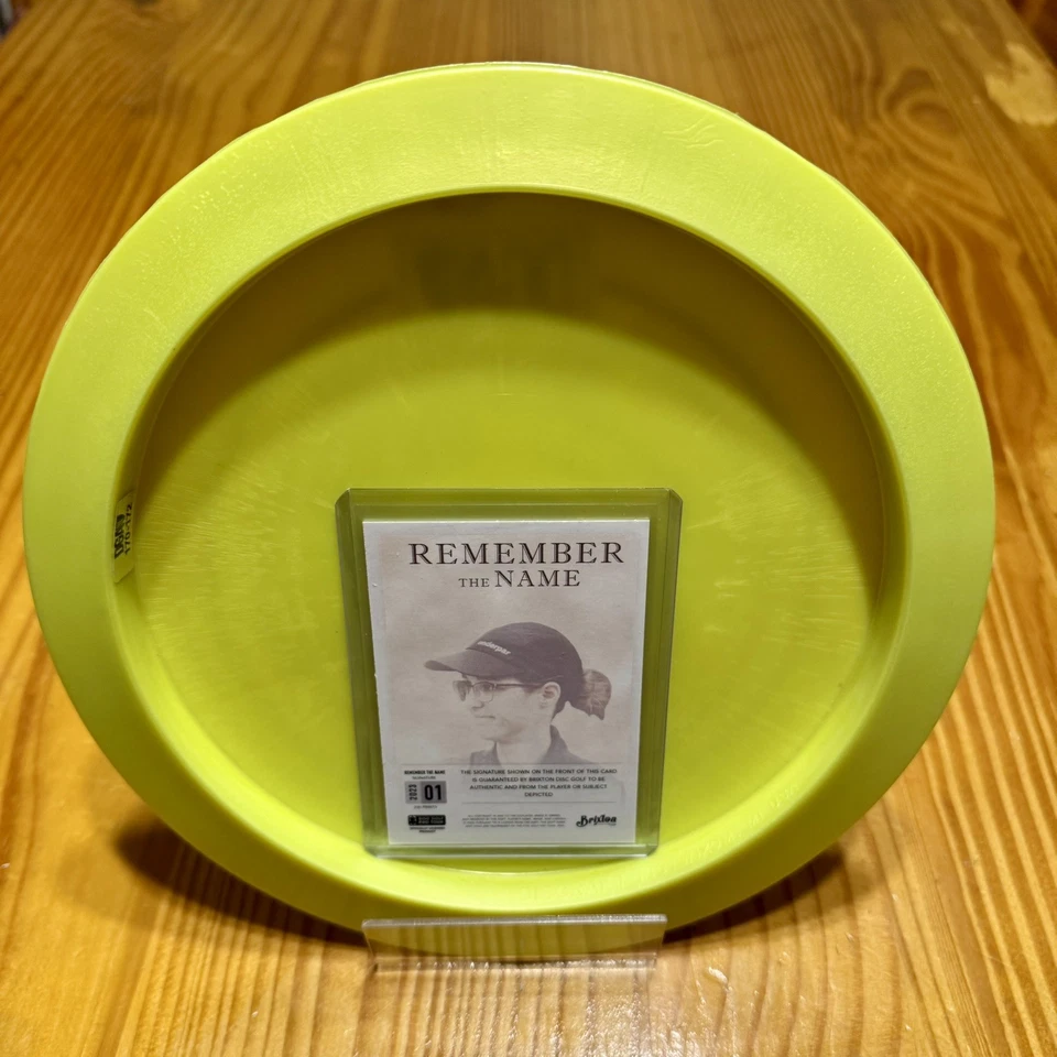 Ali Smith Autograph Disc + Card - DGA Rogue - 2023 Brixton Remember The Name - Image 2 of 3