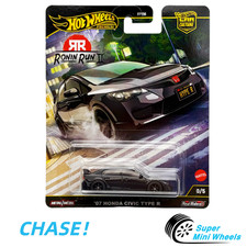 CHASE  Hot Wheels  07 Honda Civic Type Car Culture Ronin Run II w/Protector