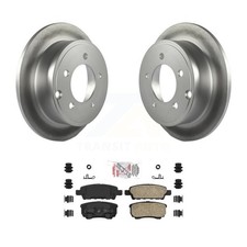 Transit Auto KGA-104031 Brake Disc and Pad Kit Rear for Mitsubishi Lancer Jeep
