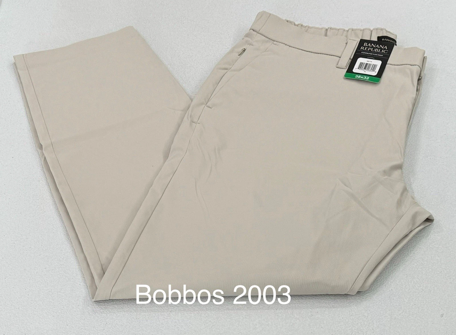 Banana Republic Men's Commuter Flex Pants, Tan, Size 38X32