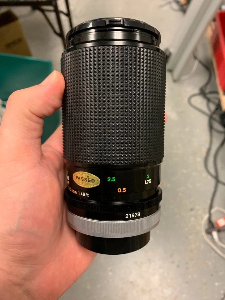 EXCELENTE Lente Canon FD 100mm F/4 S.C MACRO Prime con CAPS Foto 4 de 4