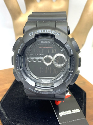 CASIO G-SHOCK GA-100 マットブラック 美品 G-SHOCK カシオ 腕時計 CASIO Gショック アナデジ デジアナ マット