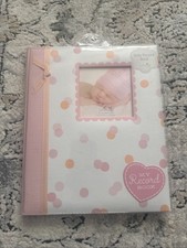 First 5 Years Baby Memory Book, Baby Girl Keepsake Book, Milestone and Photo ...