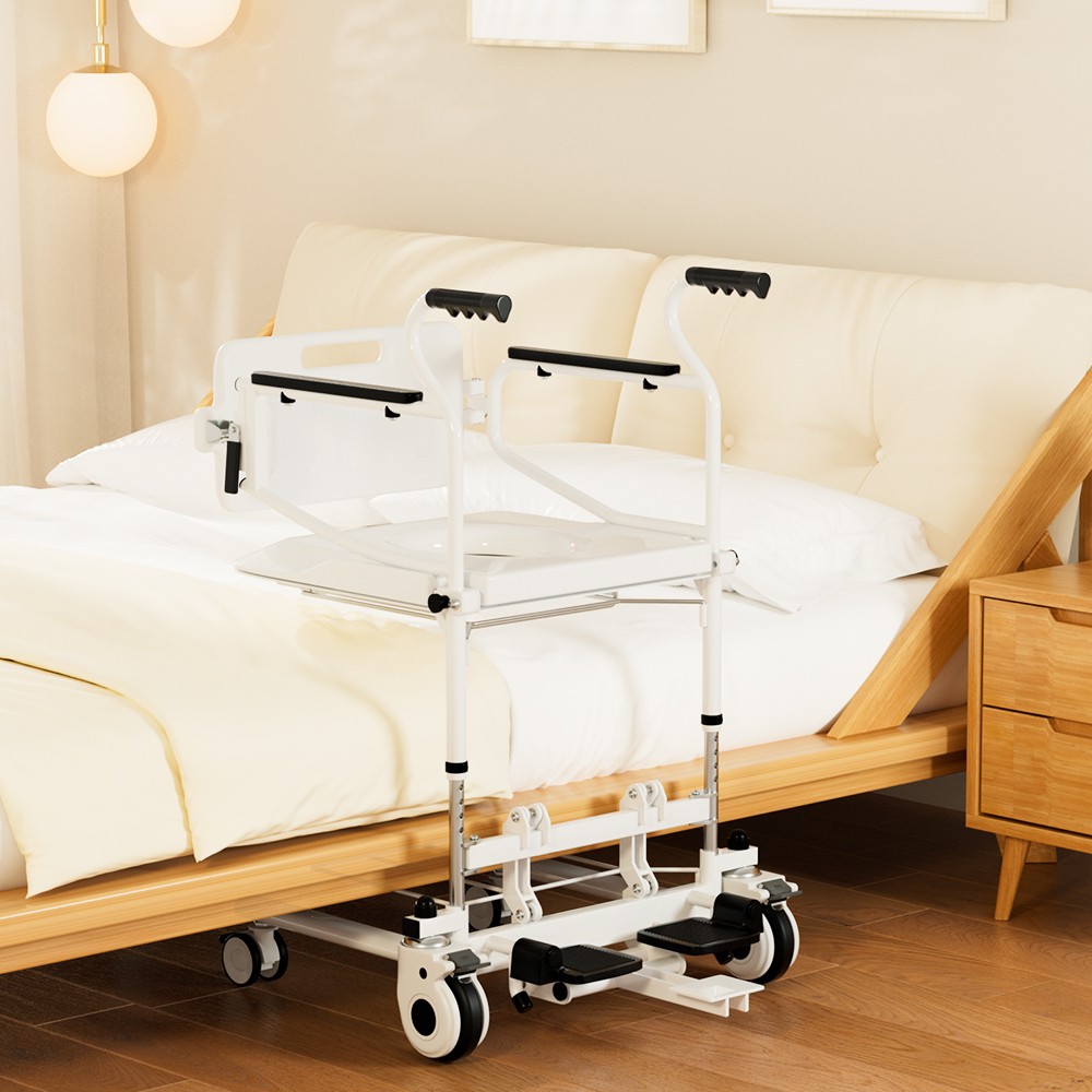 Patient Chair Transferred Lift Wheelchair Removable Split Type 250 lb`