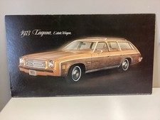 1973 Chevrolet Laguna Estate Wagon Cardboard Dealer Poster 18 X 32