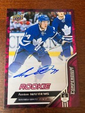 2016-17 Upper Deck Autograph Auston Matthews Auto