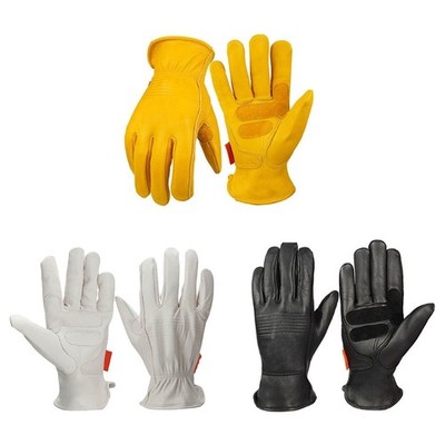 Men & Women Driving Cycling Genuine Lambskin Leather Gloves Bicycling Glove